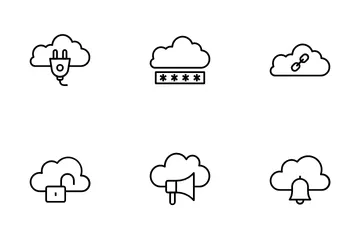 Cloud Computing Vol 3 Icon Pack