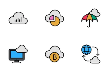 Cloud Computing Vol-3 Icon Pack