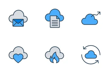 Cloud Computing Vol-4 Icon Pack