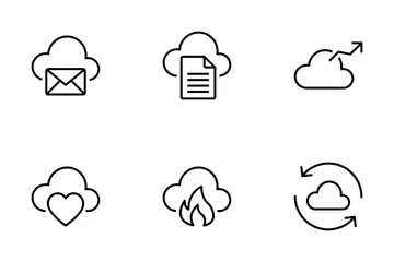 Cloud Computing Vol-4 Icon Pack