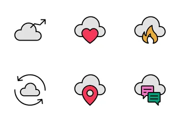 Cloud Computing Vol-4 Icon Pack