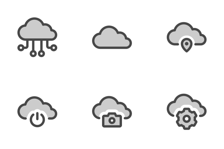 Download Cloud Connection Icon pack - Available in SVG, PNG, EPS, AI ...