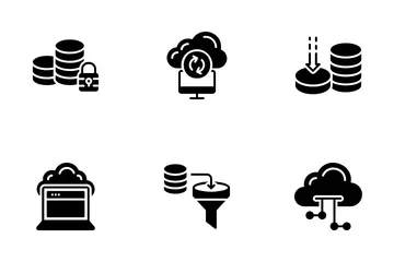 Cloud Hosting Icon Pack