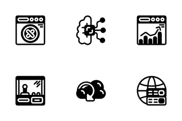 Cloud Hosting Icon Pack
