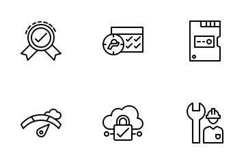 Cloud Hosting Icon Pack
