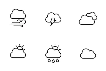 Wolkensymbolpaket Symbolpack