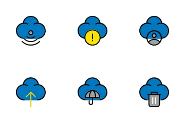 Cloud Interface Icon Pack