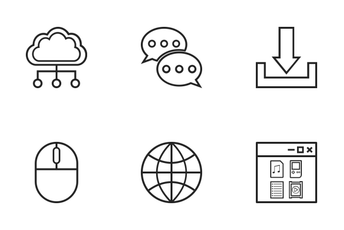 Cloud Media  Icon Pack