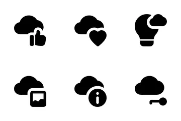 Cloud Network Icon Pack