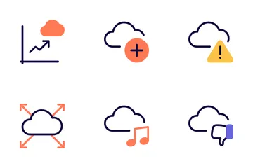 Cloud Network Icon Pack