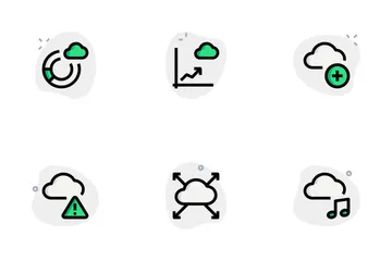 Cloud Network Icon Pack