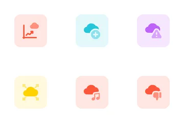 Cloud Network Icon Pack