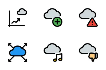 Cloud Network Icon Pack