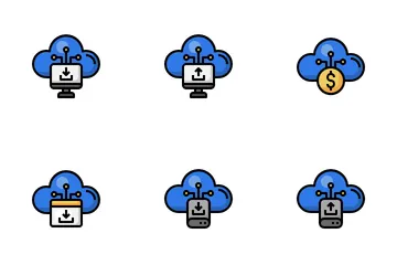 Cloud Network Icon Pack