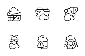 Cloud-Risiko Symbolpack