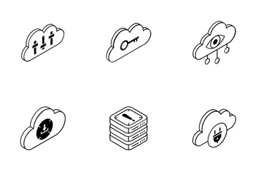 Cloud Server Icon Pack