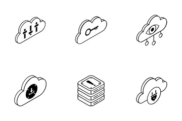 Cloud Server Icon Pack