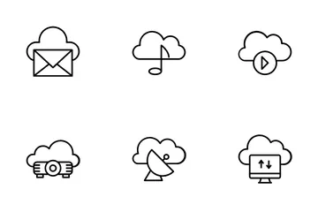 Cloud Service Vol 1 Icon Pack