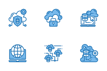 Cloud System Icon Pack