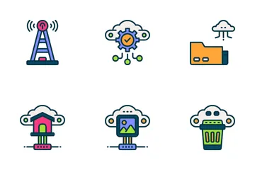 Cloud System Icon Pack
