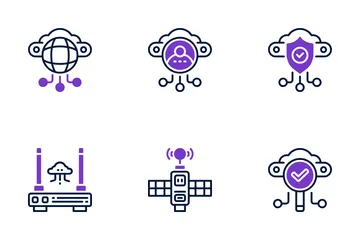 Cloud System Icon Pack