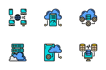 Cloud System Icon Pack