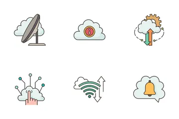 Cloud Technology 1 Icon Pack