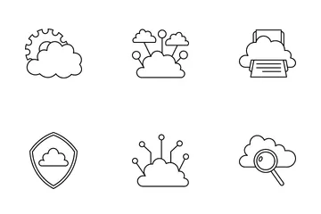 Cloud Technology 1 Icon Pack