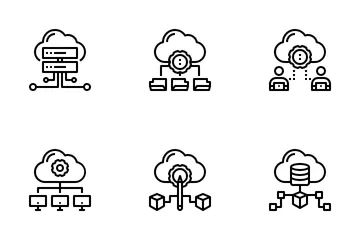 Cloud Technology Icon Pack