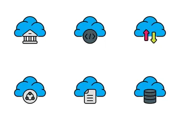 Cloud Technology Icon Pack