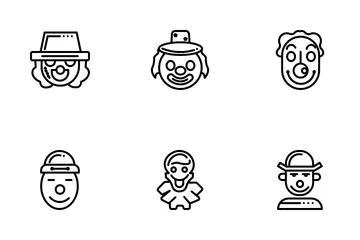 Clown Pack d'Icônes
