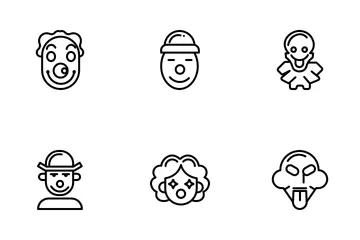 Clown Pack d'Icônes