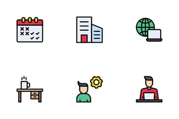 Co - Working Icon Pack