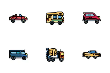 Carros Paquete de Iconos