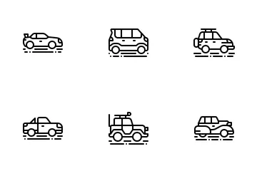 Carros Paquete de Iconos