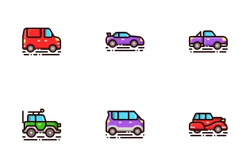 Carros Paquete de Iconos