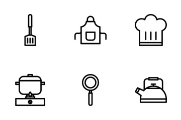 Cocina Paquete de Iconos