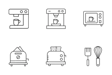 Cocina Paquete de Iconos