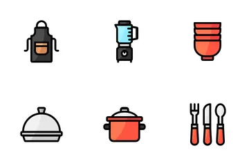 Cocina Paquete de Iconos