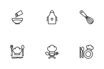 Cocina Paquete de Iconos