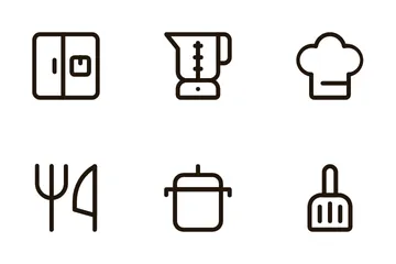 Cocina Paquete de Iconos