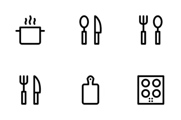 Cocina Paquete de Iconos