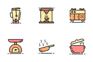 Cocina Paquete de Iconos