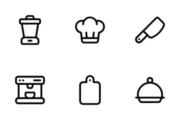 Cocina Paquete de Iconos