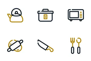 Cocina Paquete de Iconos