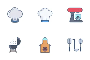 Cocina Paquete de Iconos
