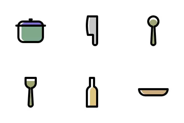 Cocina Paquete de Iconos