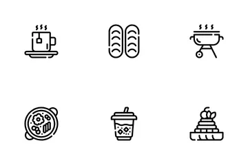 Cocina mundial Icon Pack