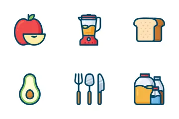 Cocina y comida Paquete de Iconos