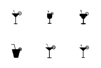 Cocktail Set Icon Pack